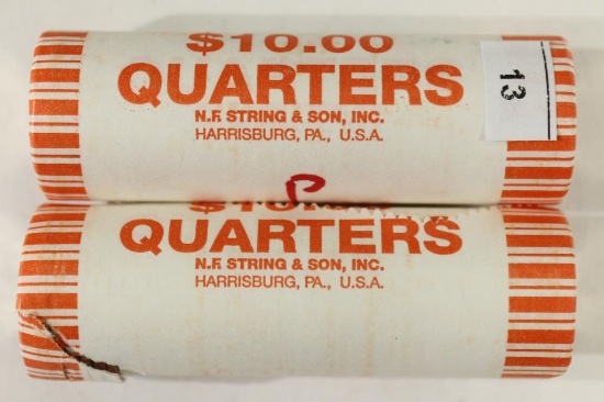 2-$10 ROLLS OF 2010-P & D HOT SPRINGS N.P.