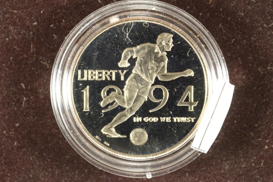 1994 WORLD CUP 94 PROOF COMMEMORATIVE HALF DOLLAR