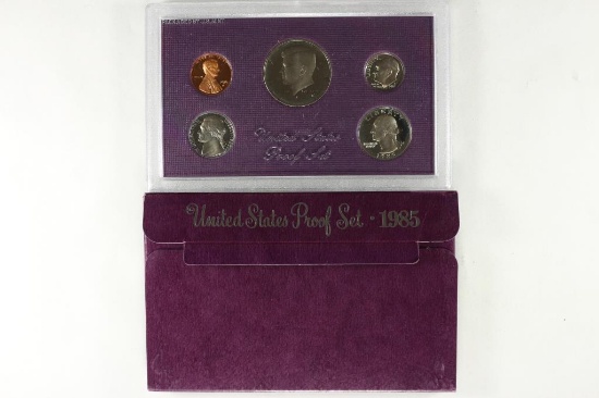 1985 US PROOF SET (WITH BOX)