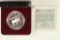 1985 CANADA NATIONAL PARKS PROOF SILVER DOLLAR