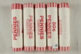 5-50 CENT ROLLS OF 2009-P BIRTH & EARLY CHILDHOOD