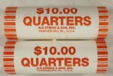 2-$10 ROLLS OF 2009-P GUAM QUARTERS BRILLIANT UNC