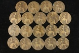 19 ASSORTED 1896-1903 GREAT BRITAIN LARGE PENNIES