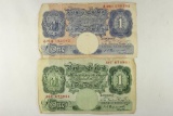 BANK OF ENGLAND 2-1 POUND NOTES
