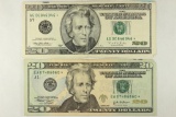 1996 & 2004 $20 FRN STAR NOTES