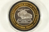 CASINO $10 SILVER TOKEN (UNC) 1955 MERCEDES-BENZ