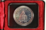 1976 LIBRARY OF PARLIAMENT CANADA PROOF SILVER