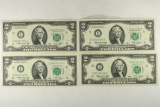 4-1976 US $2 FRN'S