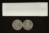 ROLL OF 40-1951 CANADA COMMEMORATIVE 5 CENTS