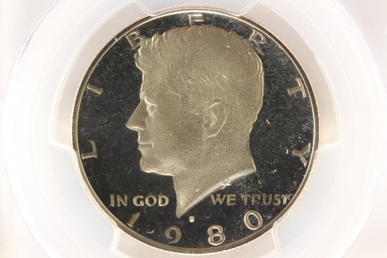 1980-S KENNEDY HALF DOLLAR PCGS PR69 DCAM