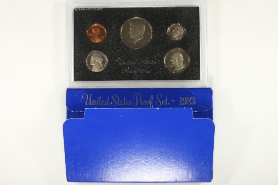 1983 US PROOF SET (WITH BOX)