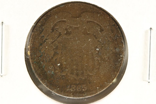 1865 US TWO CENT PIECE