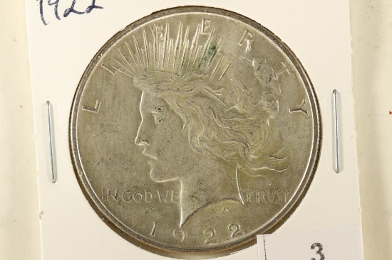 1922 PEACE SILVER DOLLAR