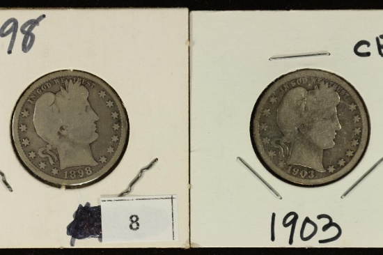 1898 & 1903 BARBER QUARTERS