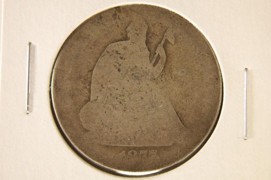 1877 SEATED LIBERTY HALF DOLLAR