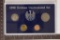 1990 GERMAN 4 COIN UNC SET IN HARD PLASTIC CASE