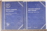2-USED WHITMAN COIN ALBUMS LIBERTY STANDING