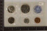 1960 US SILVER PROOF SET (NO ENVELOPE) WATCH FOR