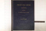 PRIVATE GOLD COINAGE OF CALIFORNIA BOOK, 1849-55