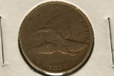 1857 FLYING EAGLE CENT (FINE) WATCH FOR OUR NEXT