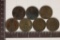 7-1800'S GREAT BRITAIN LARGE PENNIES: 1860, 1861,