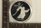 1986 CANADA PF $20 CALGARY OLYMPIC COIN 1 OZ. SILV