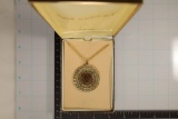 1903 INDIAN HEAD CENT IN 14KT GOLD FILLED NECKLACE