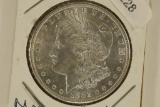 1881-S MORGAN SILVER DOLLAR (BU/PROOF LIKE) WATCH