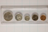 1957 US SILVER PROOF SET IN PLASTIC HOLDER