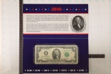 2010 PHILADELPHIA FEATURES: 2003-A US $2 FRN