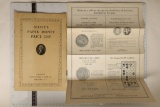 1932 SCOTT'S PAPER MONEY BOOK. PUBLISHED BY