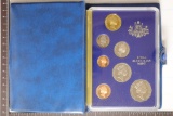 1986 AUSTRALIA 7 COIN PROOF SET IN