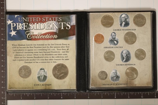 UNITED STATES PRESIDENT COLLECTION FEATURES: