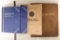 4 ASSORTED USED COIN ALBUMS, LIBERTY WALKING