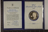 1976 STERLING SILVER PF MEDAL HONORING KING OF