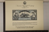 1988 INTERNATIONAL PAPER MONEY SHOW MEMPHIS