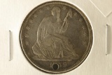 1859-O SEATED LIBERTY HALF DOLLAR (AU-HOLED) 2024