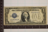 1928-A US $1 SILVER CERTIFICATE FUNNY BACK