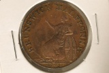 1795 CONDER TOKEN. THEY R MOSTLY 18TH CENTURY