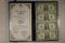 UNCUT SHEET OF 4-2009 US $1 FRN'S CRISP UNC IN