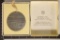 3.9 OZ. STERLING SILVER ISRAEL MEDAL IN ORIGINAL