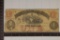 1862 VIRGINIA TREASURY $1 OBSOLETE BANK NOTE