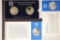 2 STERLING SILVER FIRST EDITION PROOF ROUNDS