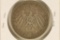 1908-A GERMAN PRUSSIA  SILVER 3 MARK .4832 OZ. ASW