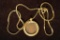 A.D. 250-390 ANCIENT COIN IN GOLD FILLED NECKLACE