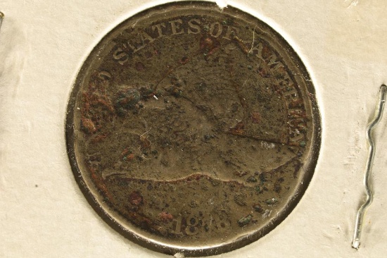 1858 FLYING EAGLE CENT (LARGE LETTER)