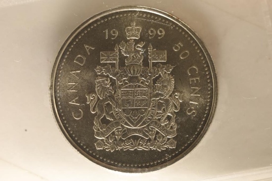 1999-P CANADA 50 CENTS MS64