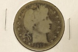 1912 SILVER BARBER HALF DOLLAR