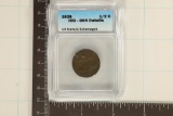 1828 US HALF CENT ICG G04 DETAILS 13 STARS