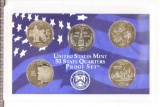 2000 US 50 STATE QUARTERS PROOF SET NO BOX
